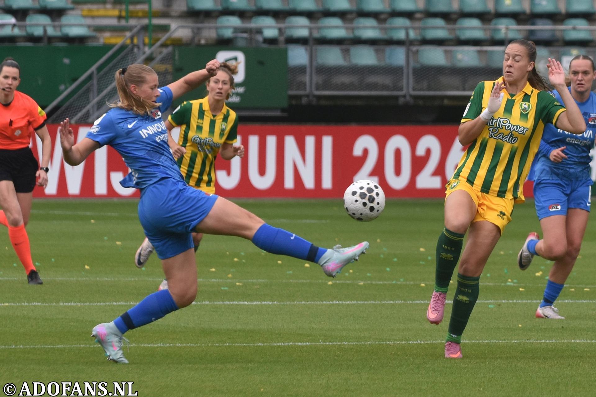 ADO Den Haag vrouwen AZ Vrouwen Eurojackpot Eredivisie