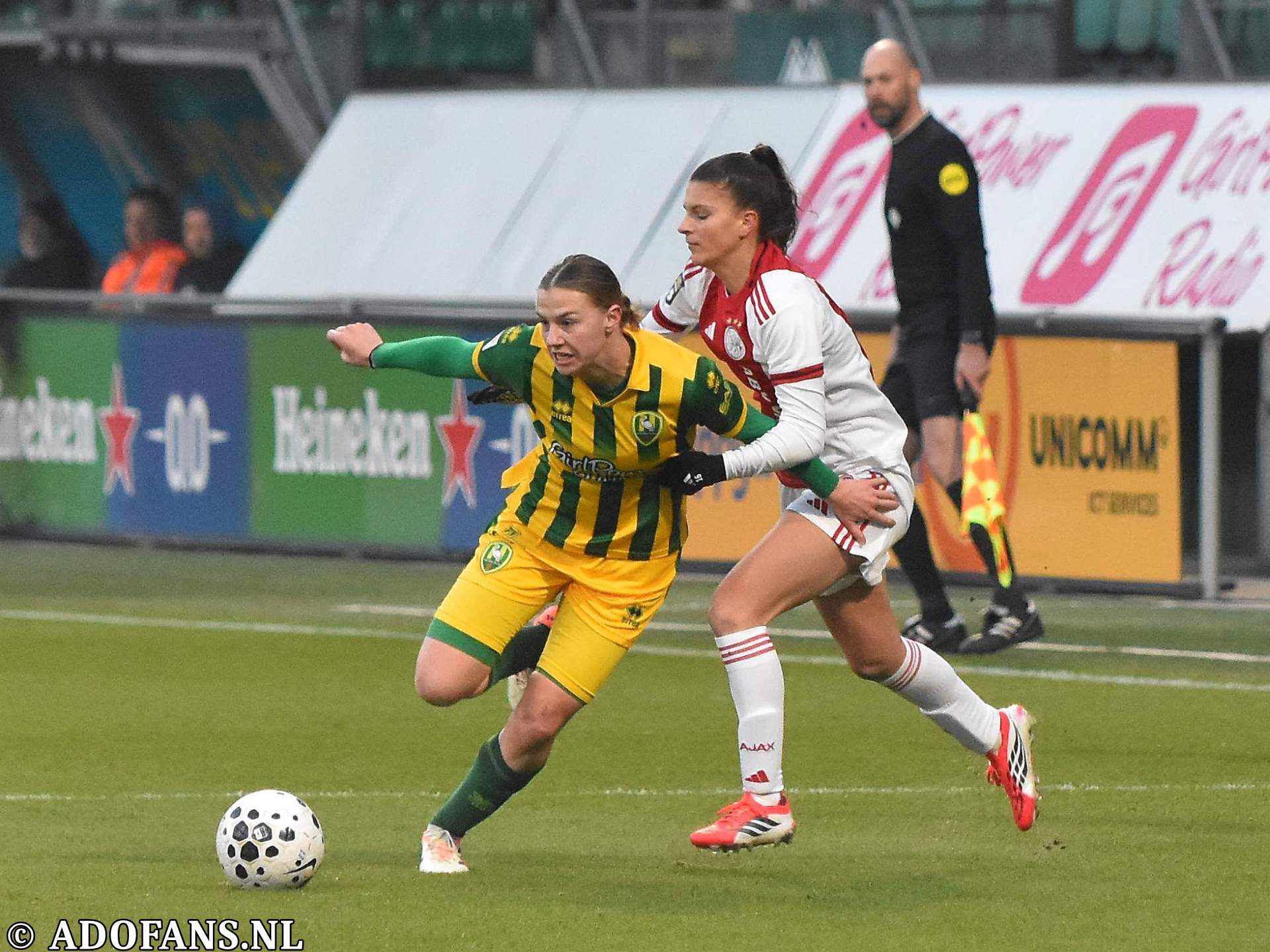 vrouwenvoetbal ADO Den Haag - Ajax 