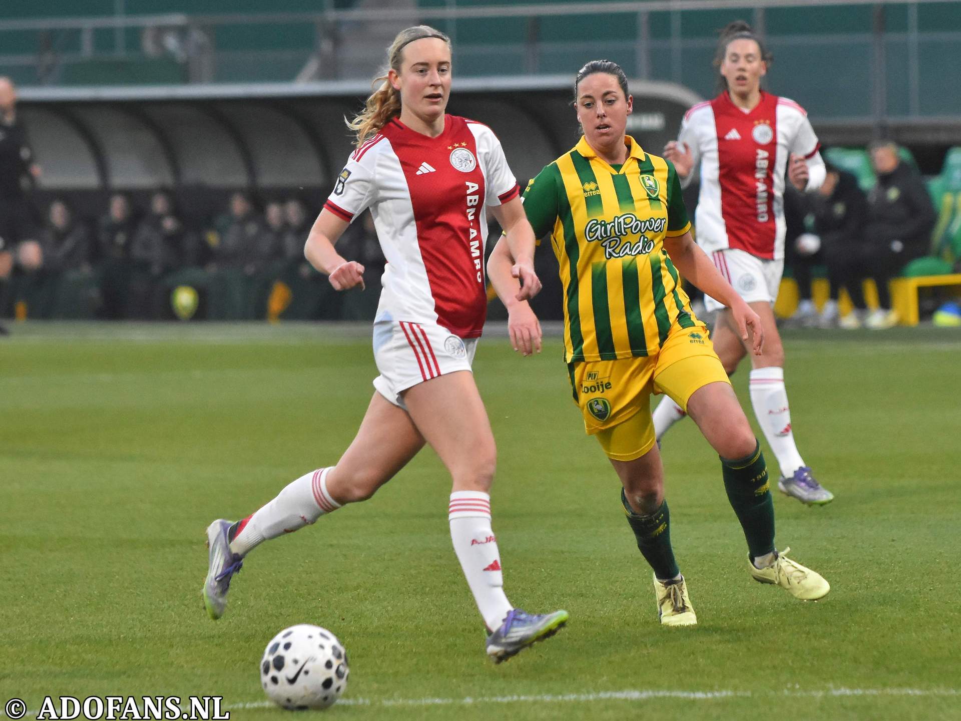 vrouwenvoetbal ADO Den Haag - Ajax 