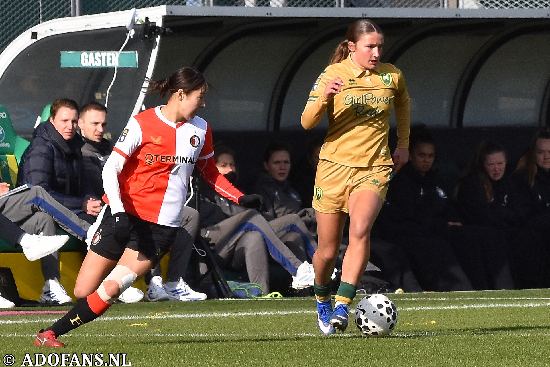 Eurojackpot vrouweneredivisie ADO Den Haag Feyenoord