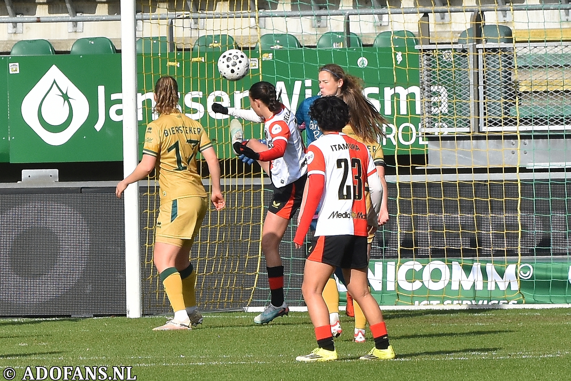 Eurojackpot vrouweneredivisie ADO Den Haag Feyenoord