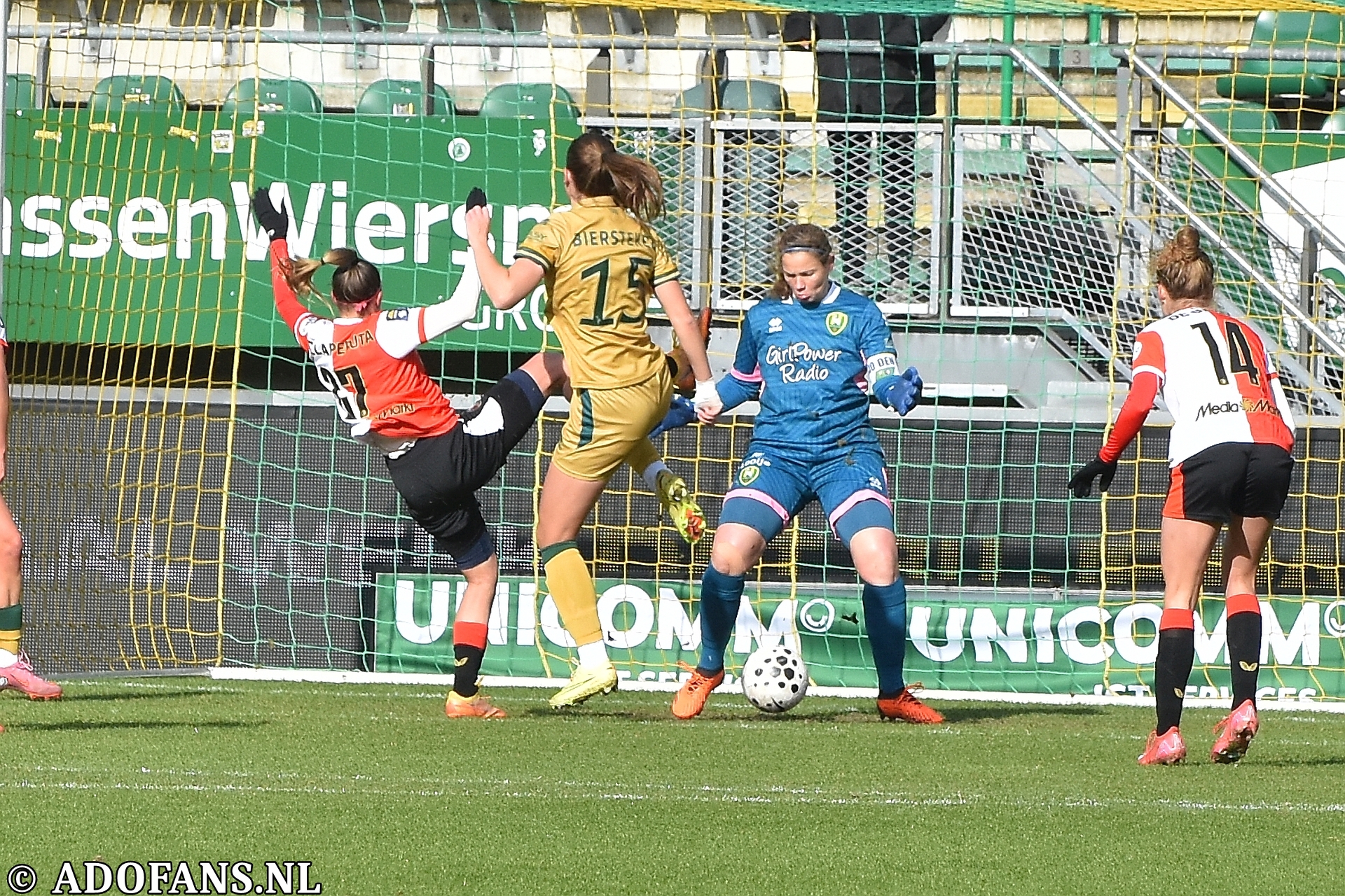 Eurojackpot vrouweneredivisie ADO Den Haag Feyenoord