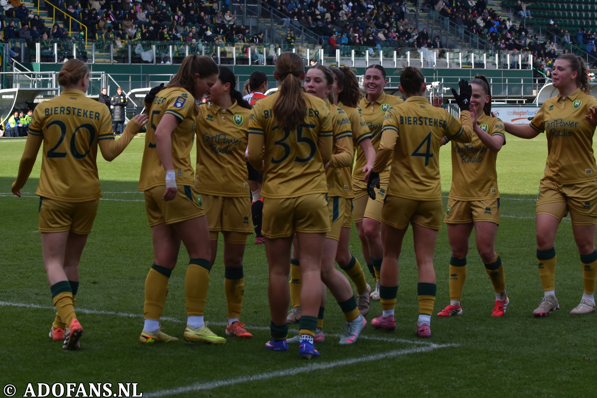 Eurojackpot vrouweneredivisie ADO Den Haag Feyenoord