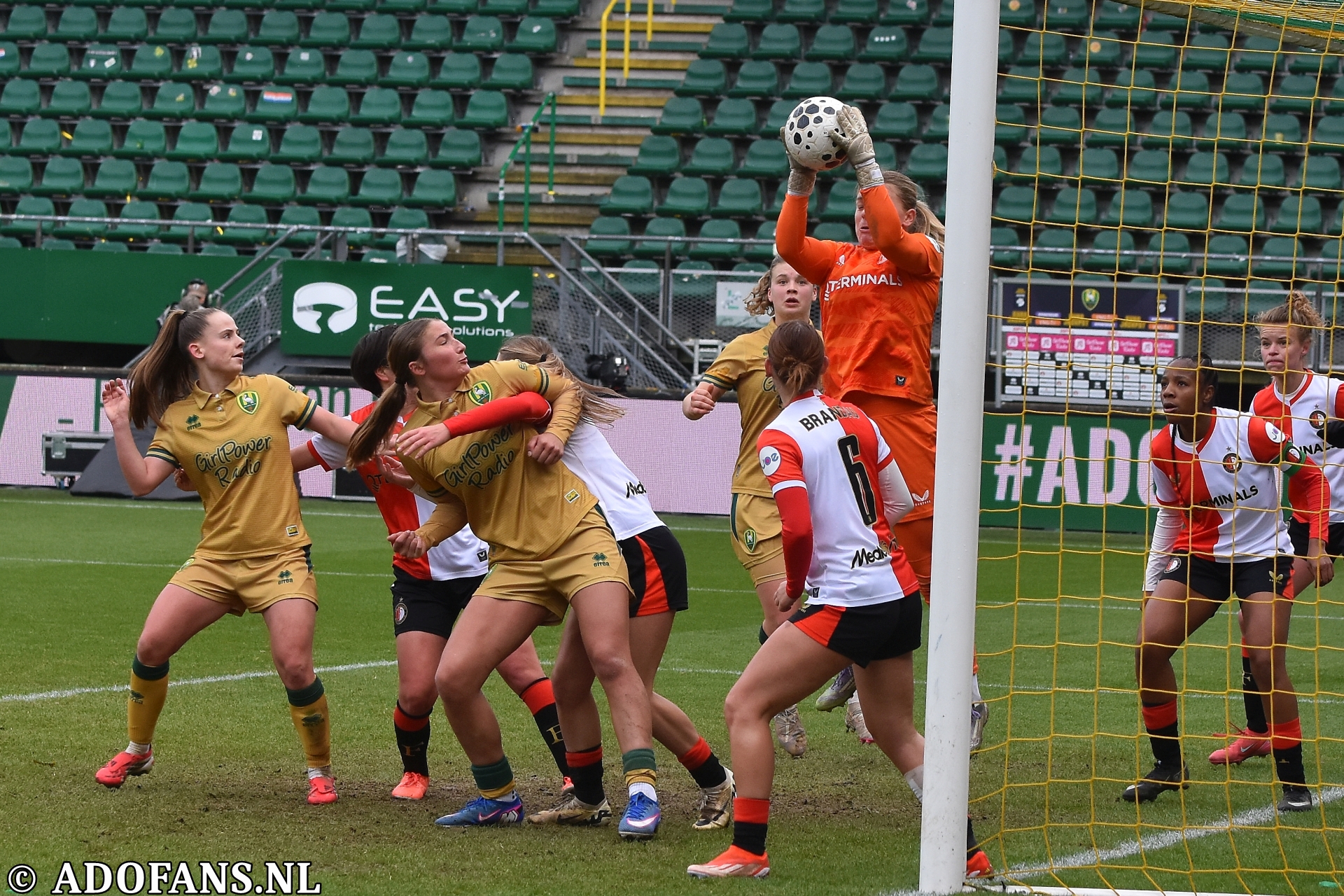 Eurojackpot vrouweneredivisie ADO Den Haag Feyenoord