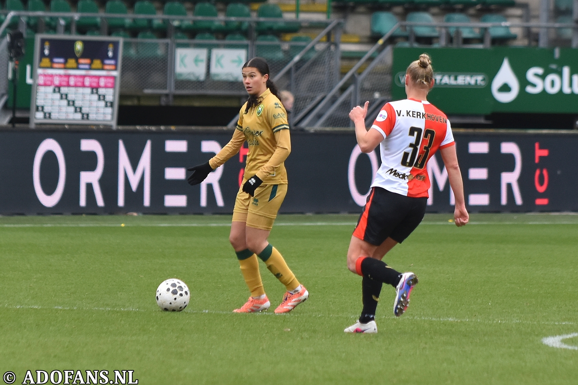 Eurojackpot vrouweneredivisie ADO Den Haag Feyenoord