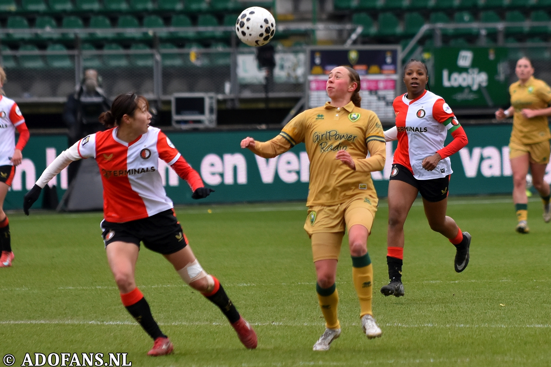 Eurojackpot vrouweneredivisie ADO Den Haag Feyenoord