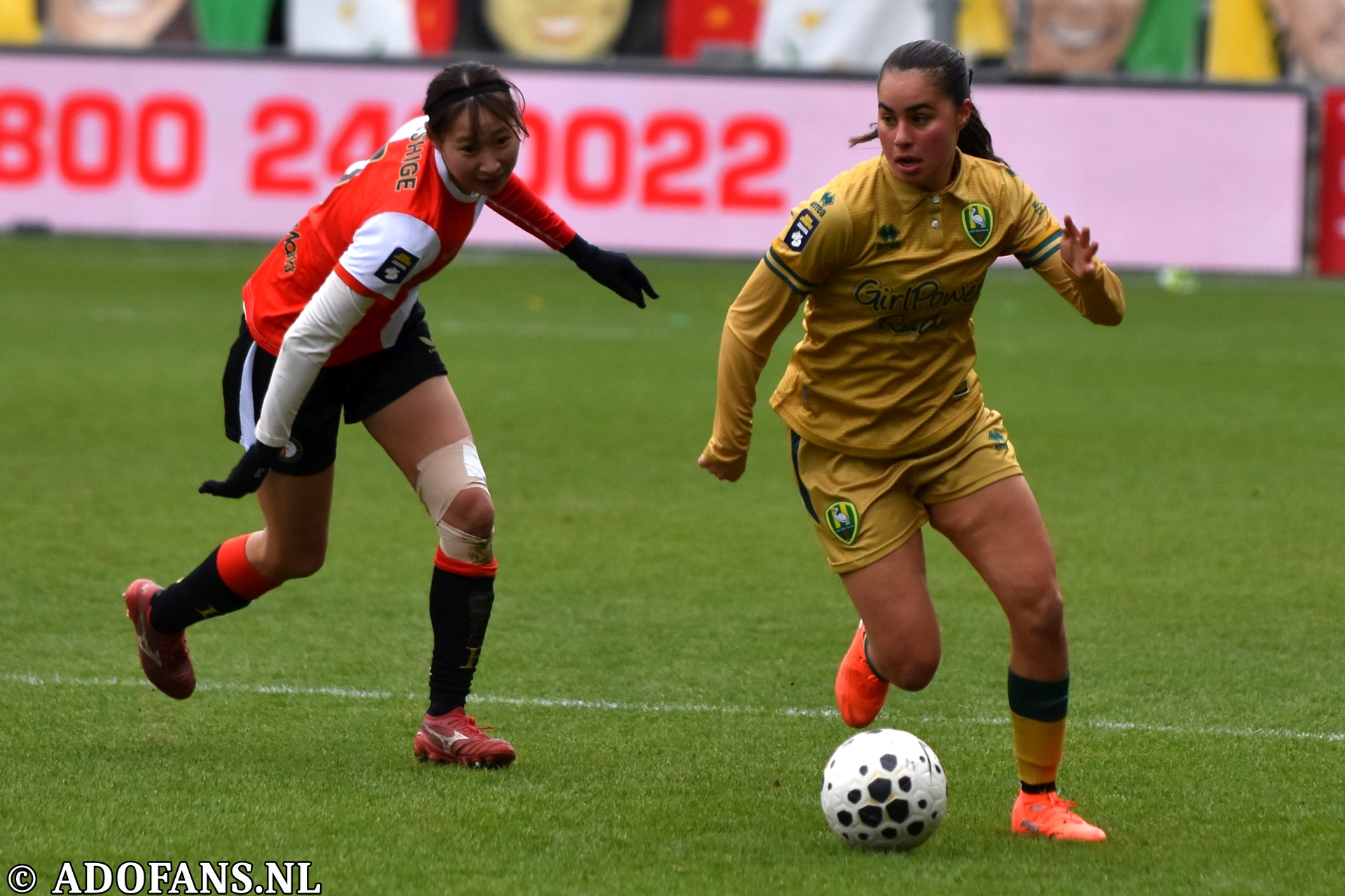 Eurojackpot vrouweneredivisie ADO Den Haag Feyenoord