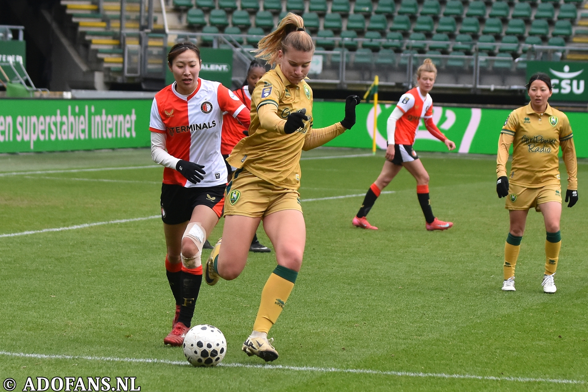 Eurojackpot vrouweneredivisie ADO Den Haag Feyenoord