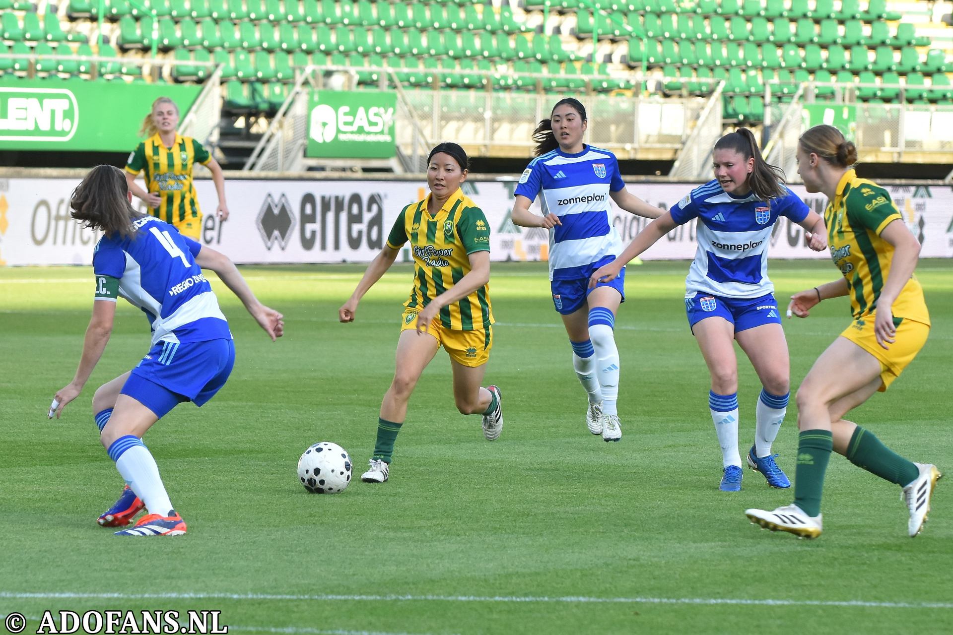 ADO Den Haag Vrouwen PEC Zwolle vrouwen