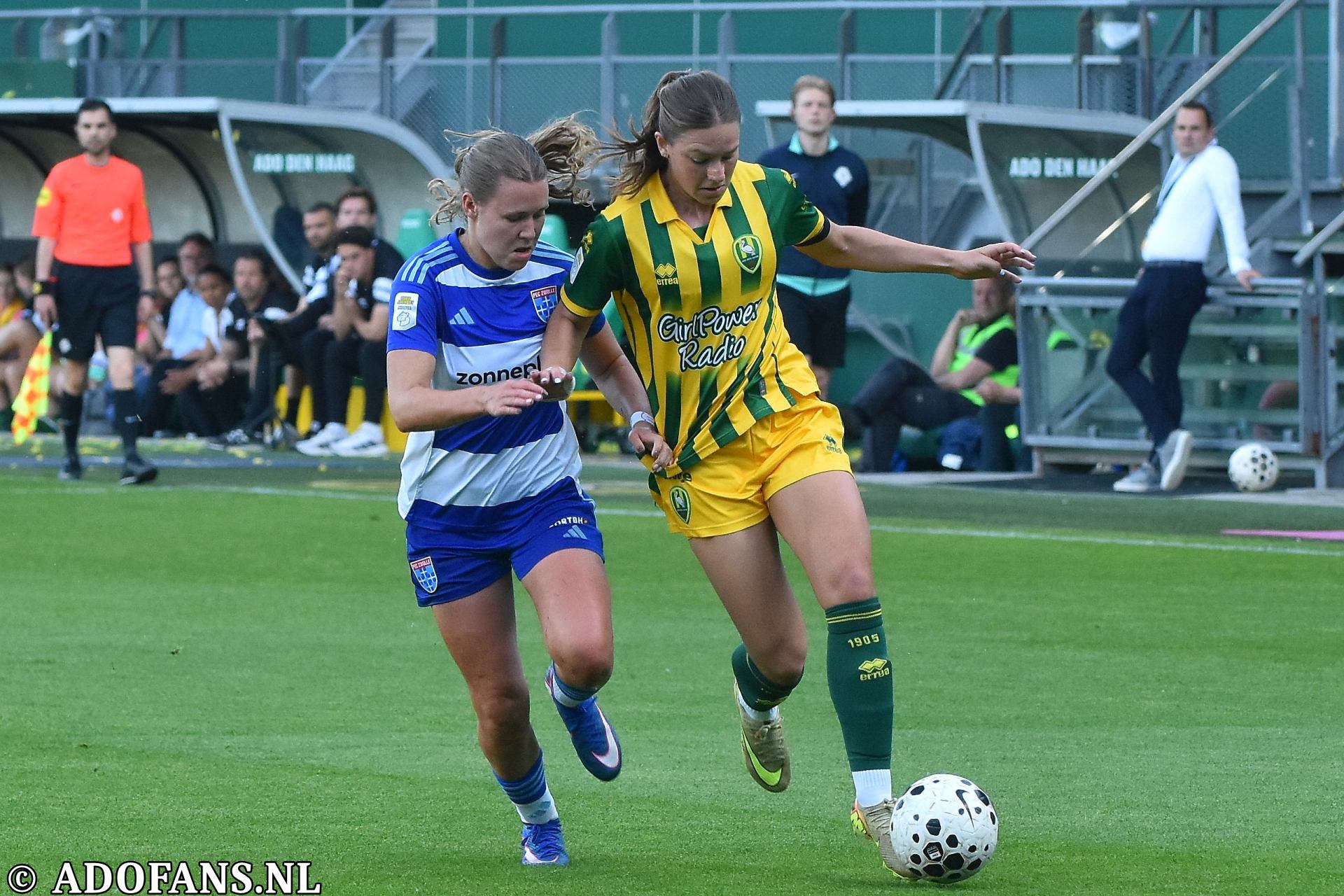 ADO Den Haag Vrouwen PEC Zwolle vrouwen