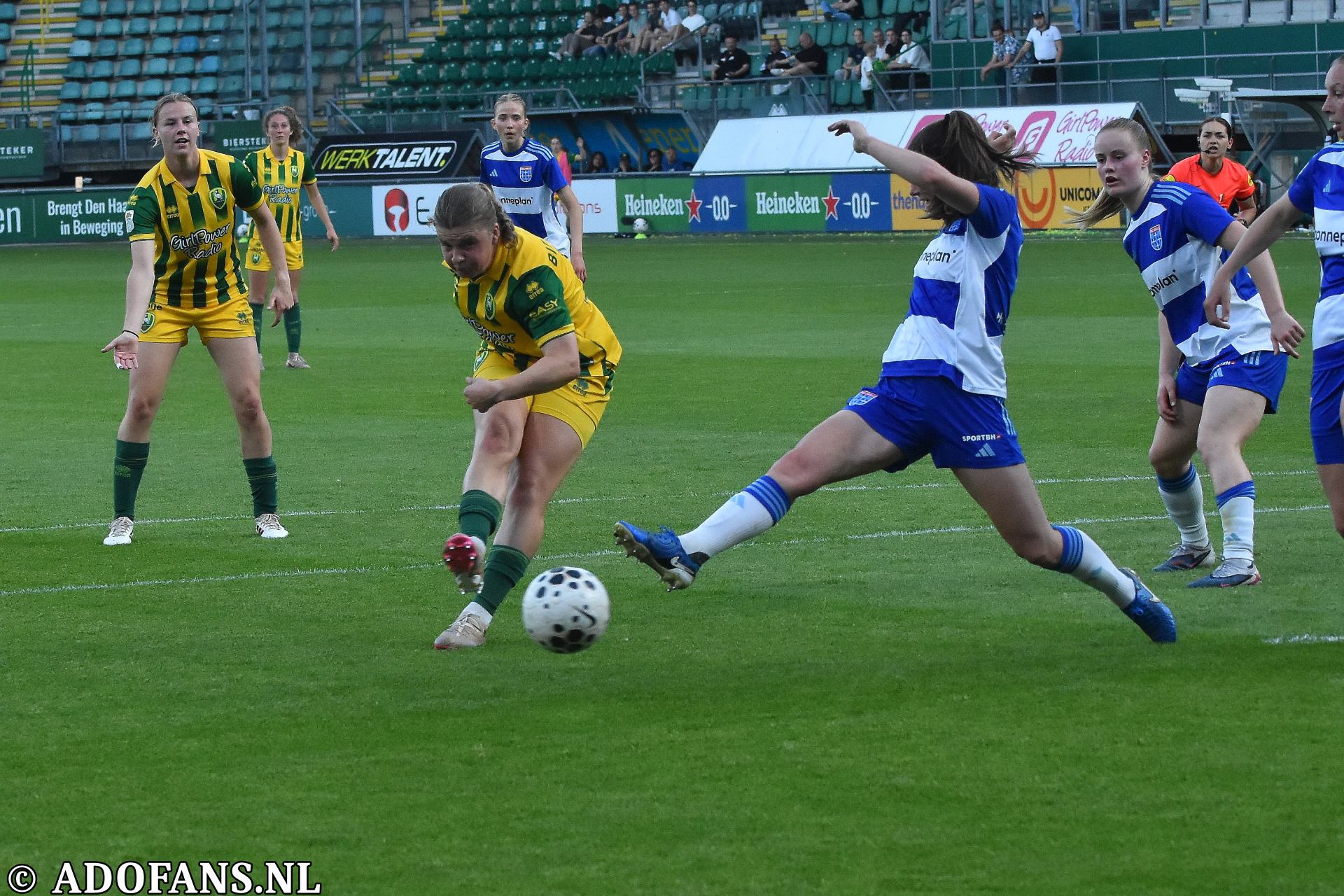 ADO Den Haag Vrouwen PEC Zwolle vrouwen