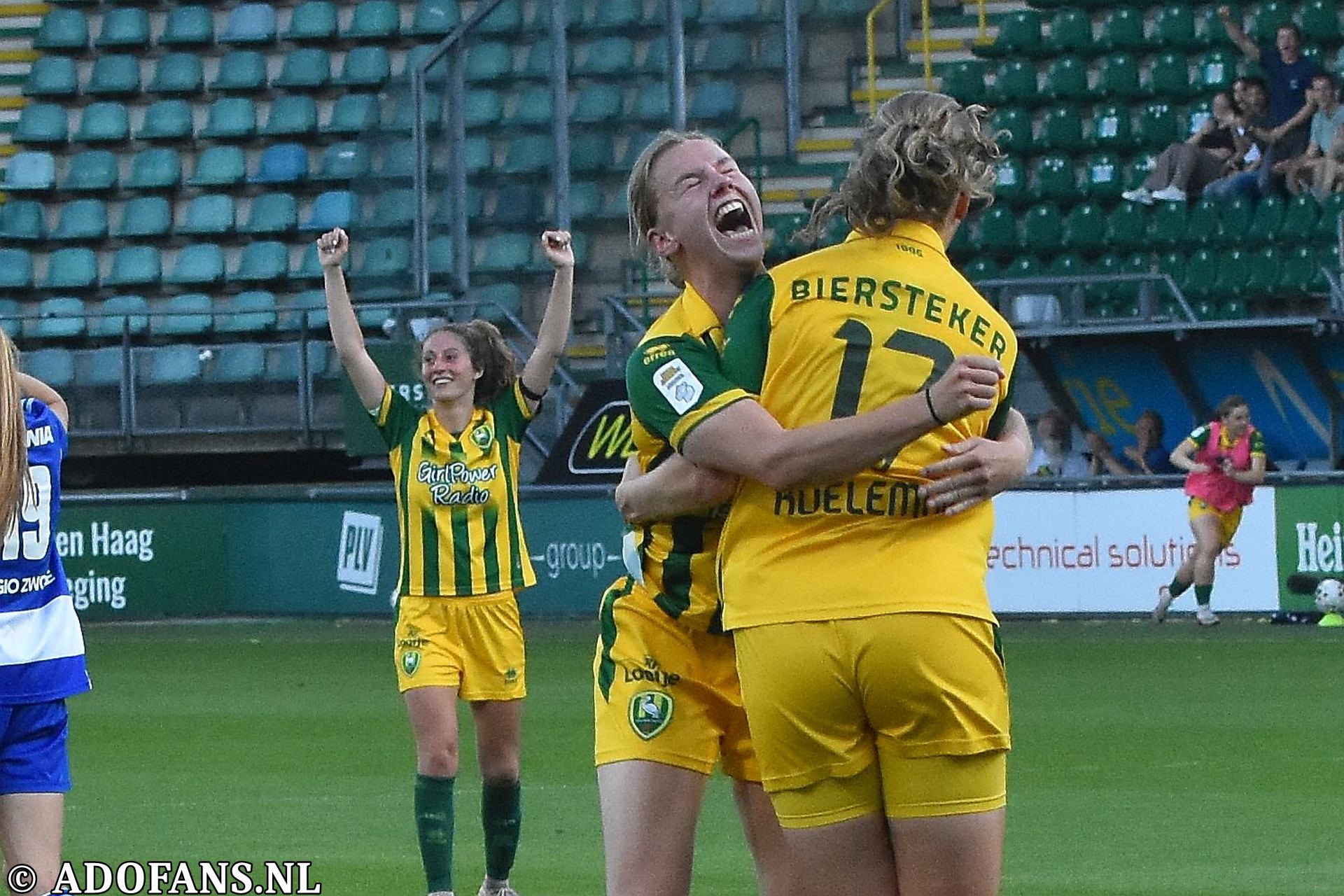 ADO Den Haag Vrouwen PEC Zwolle vrouwen