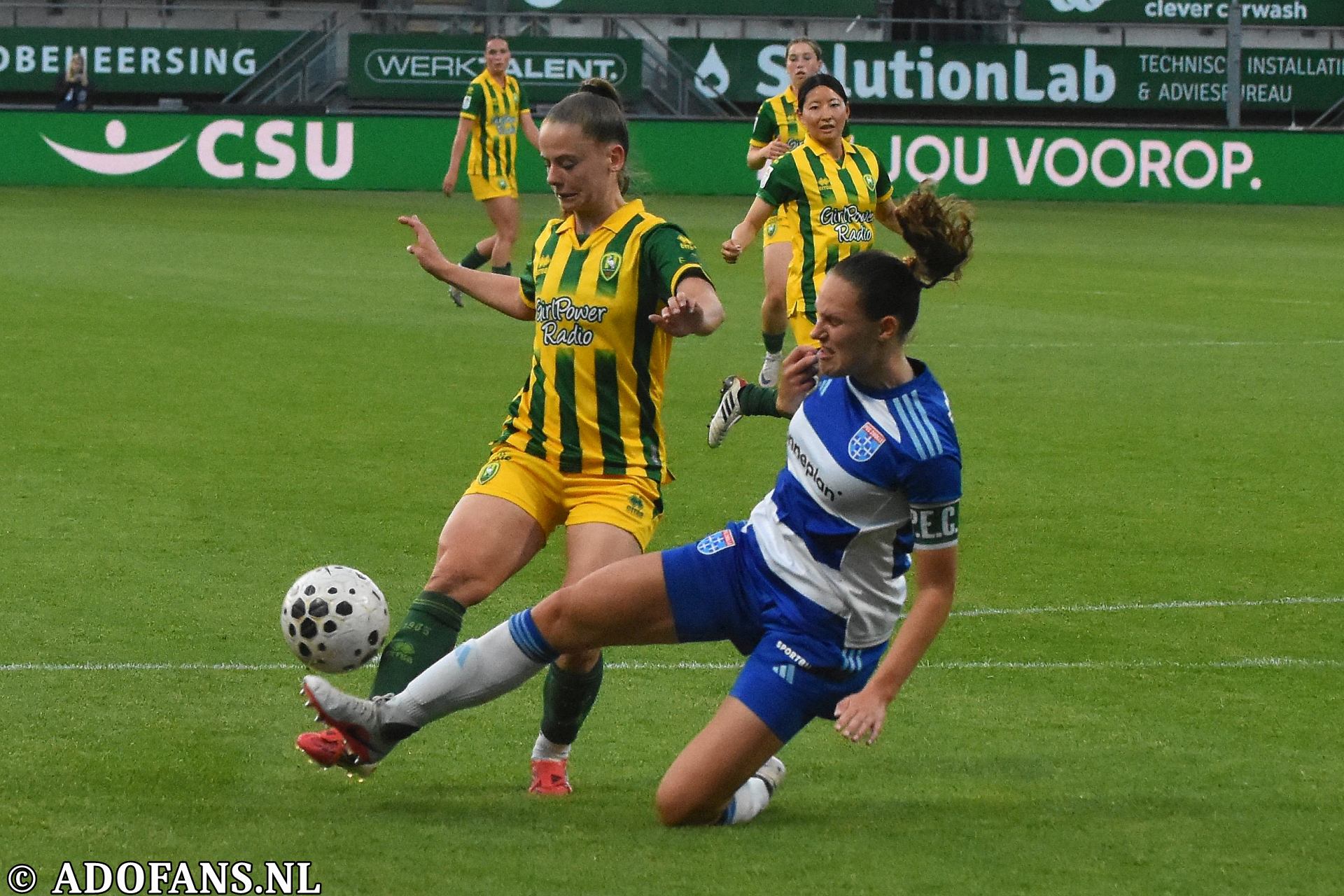 ADO Den Haag Vrouwen PEC Zwolle vrouwen