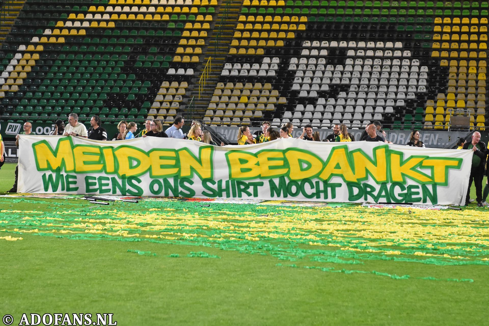 ADO Den Haag Vrouwen PEC Zwolle vrouwen