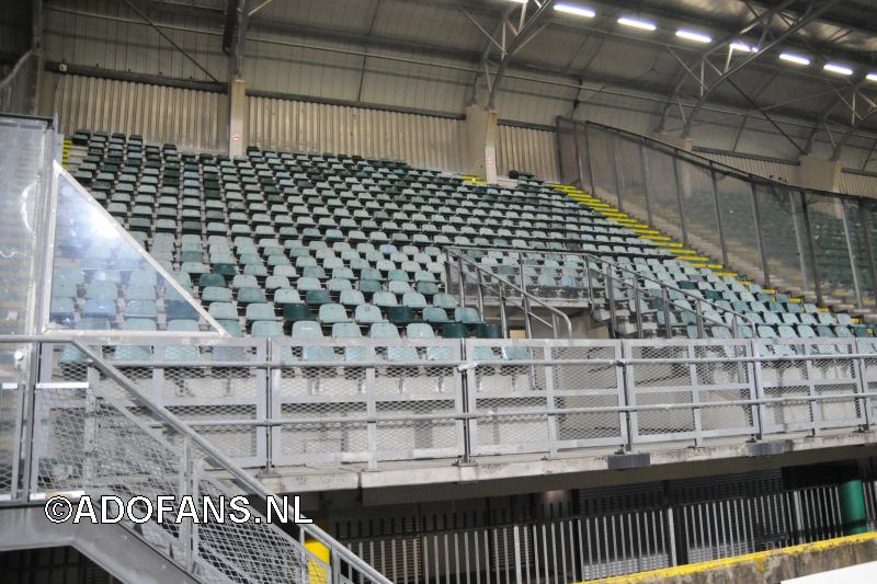 Leeg uitvak werktalent stadion