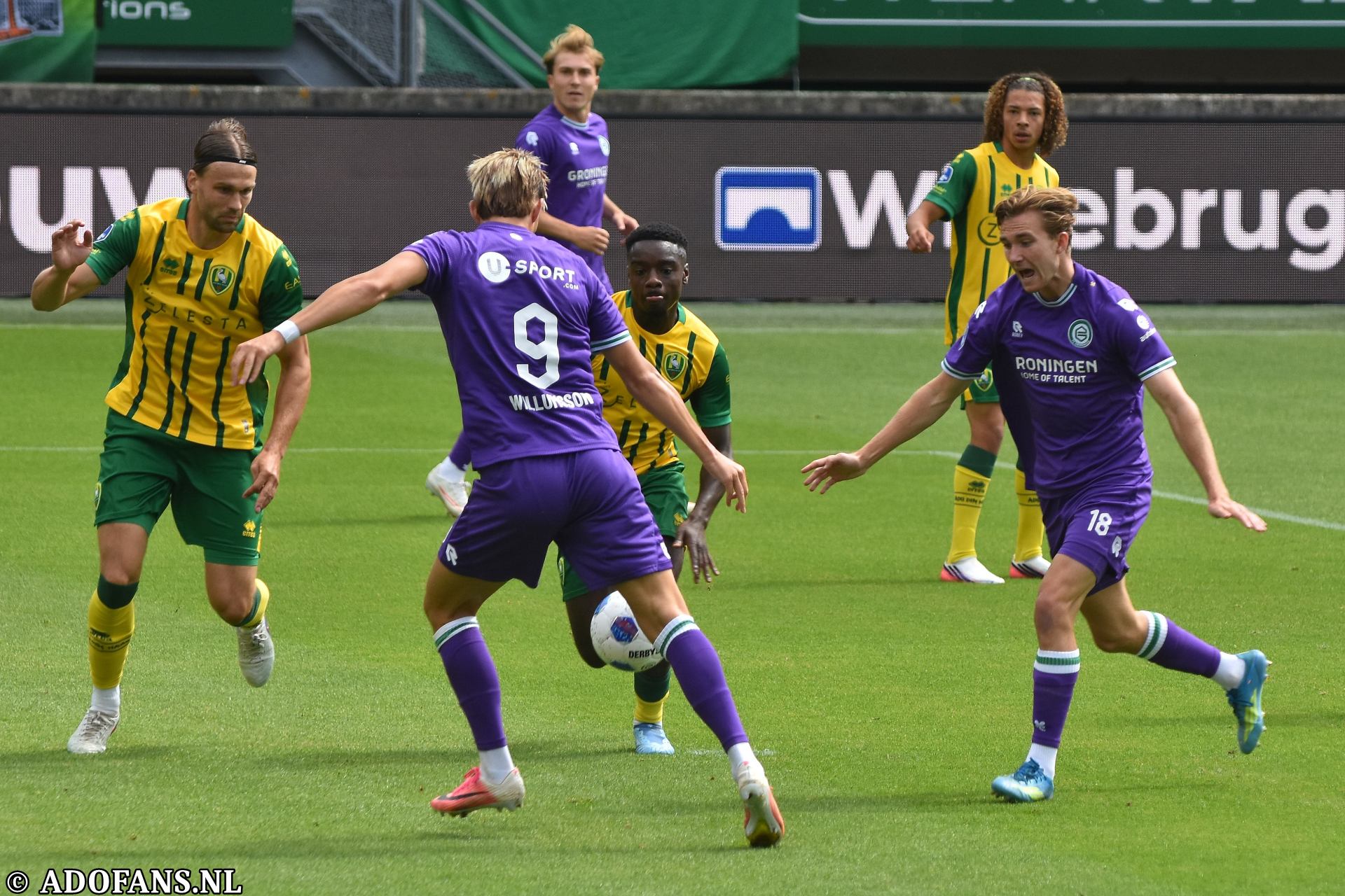 ADO Den Haag FC Groningen Eredivisiewedstrijd