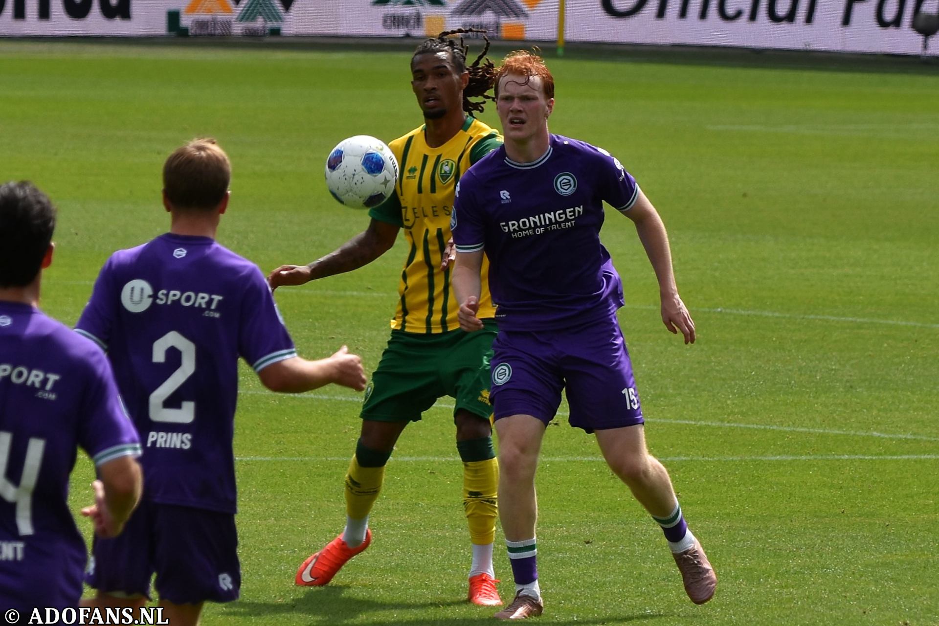 ADO Den Haag FC Groningen Eredivisiewedstrijd