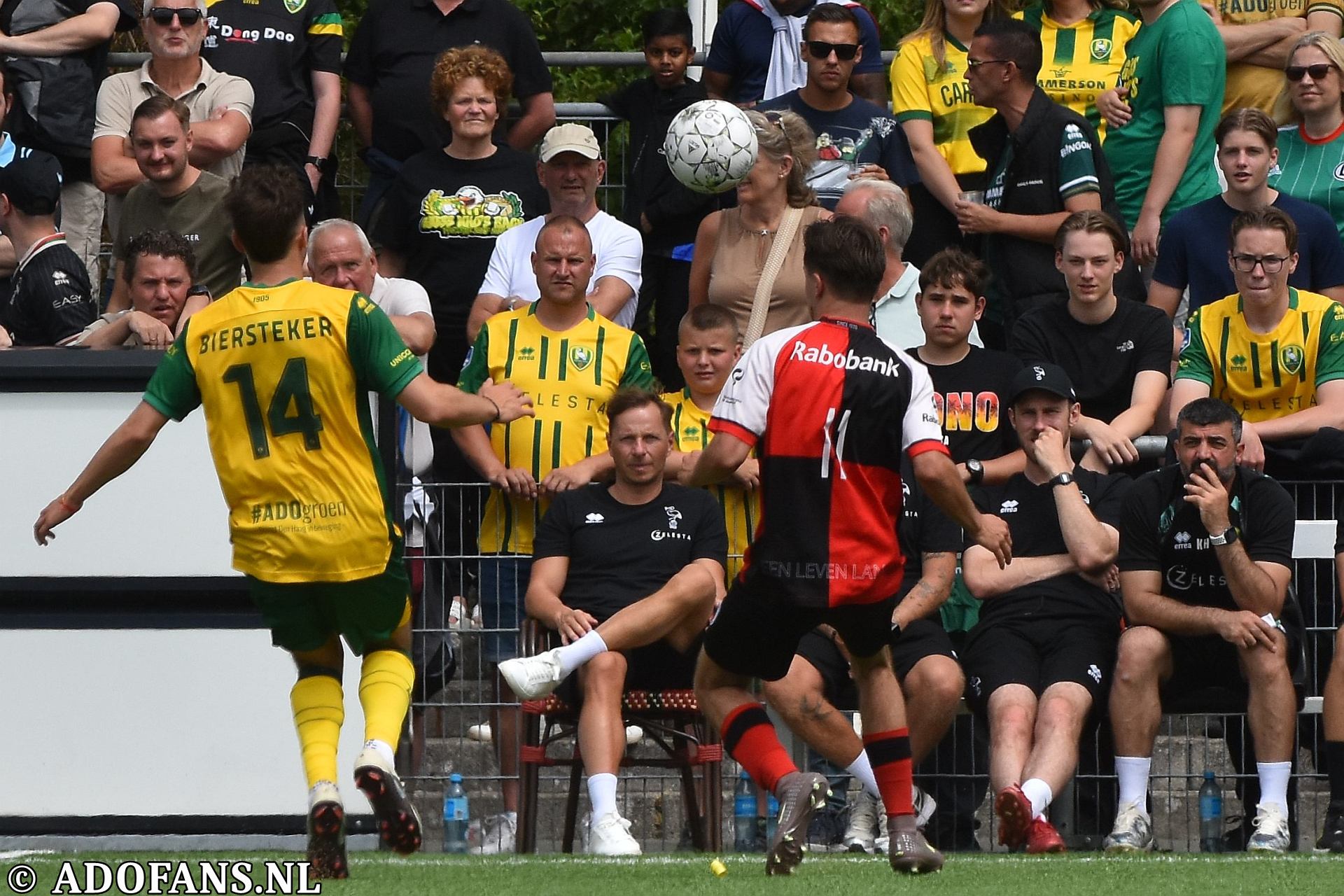 Oefenwedstrijd HVV Laakkwartier ADO Den Haag