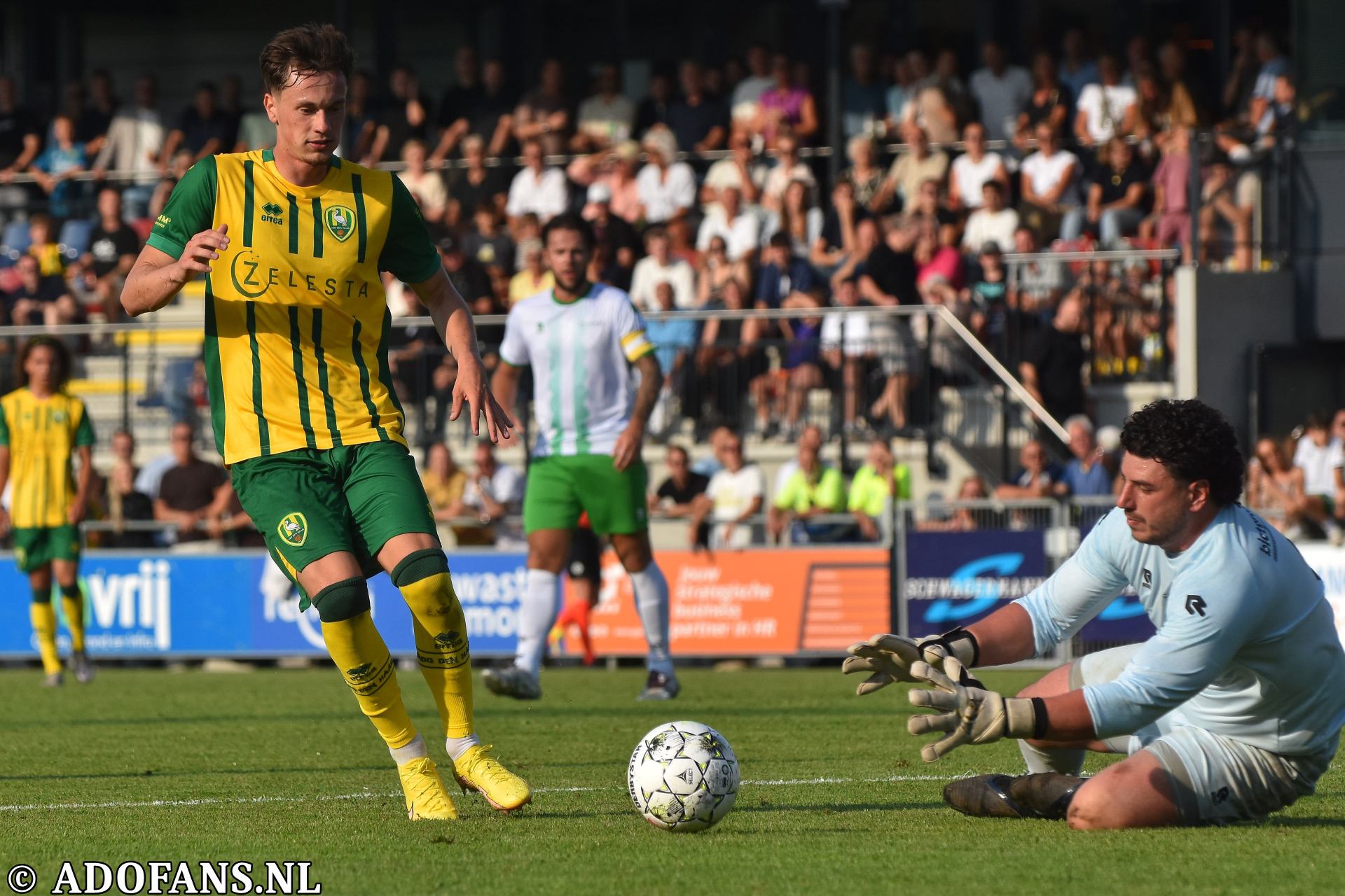 oefenwedstrijd Westlands elftal ADO Den Haag