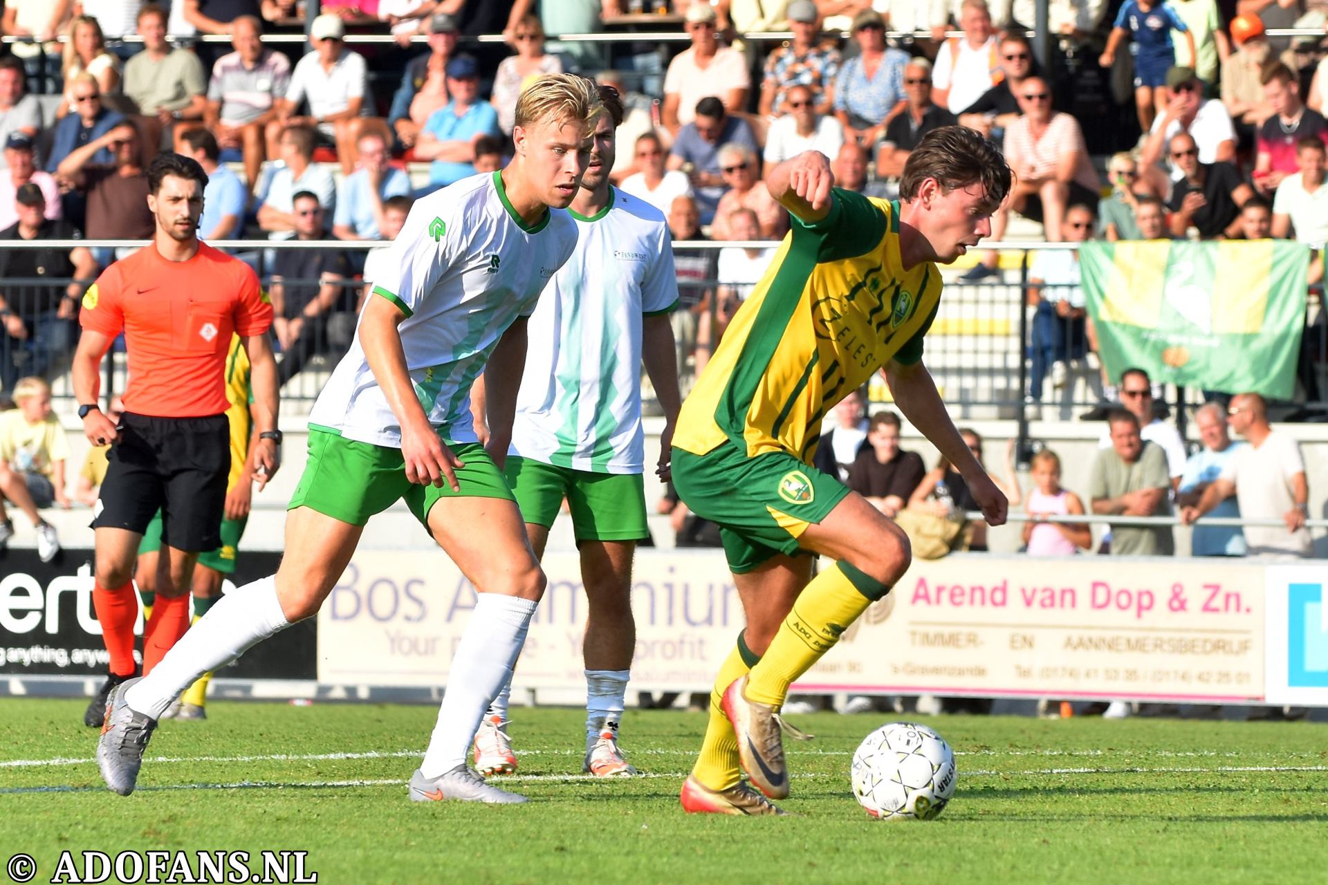 oefenwedstrijd Westlands elftal ADO Den Haag