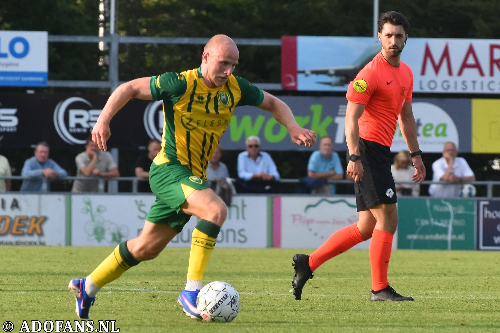 oefenwedstrijd Westlands elftal ADO Den Haag