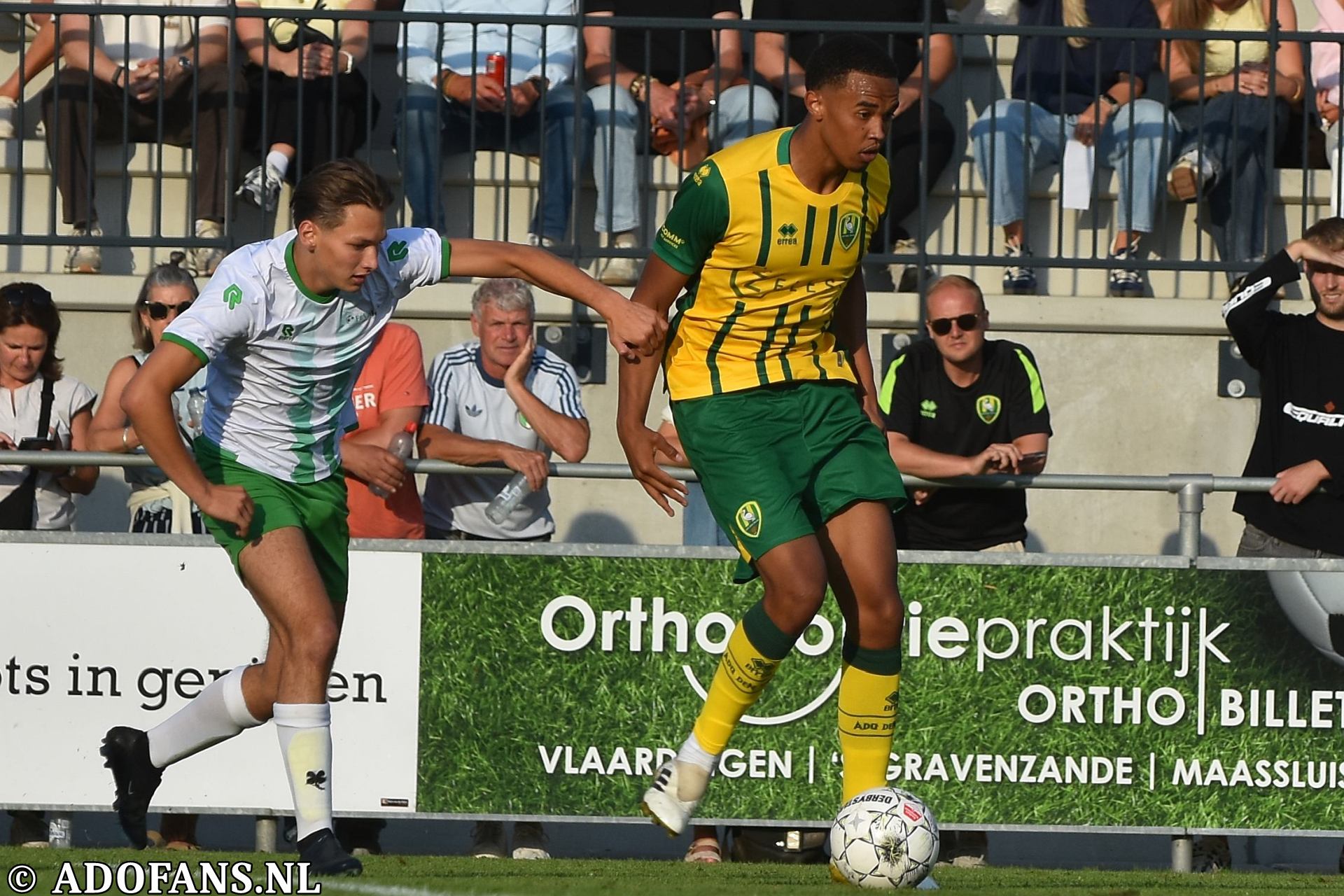 oefenwedstrijd Westlands elftal ADO Den Haag