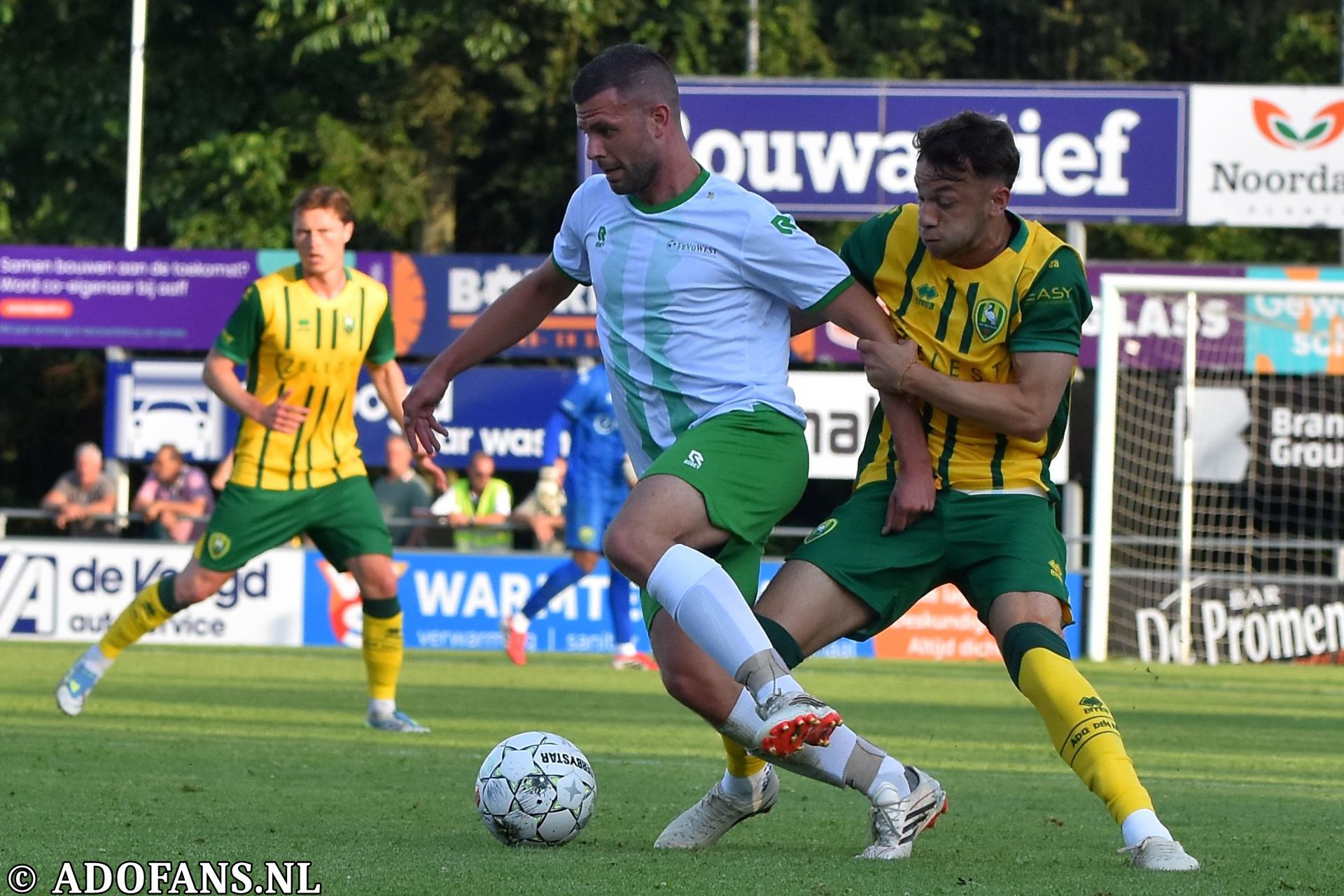 oefenwedstrijd Westlands elftal ADO Den Haag