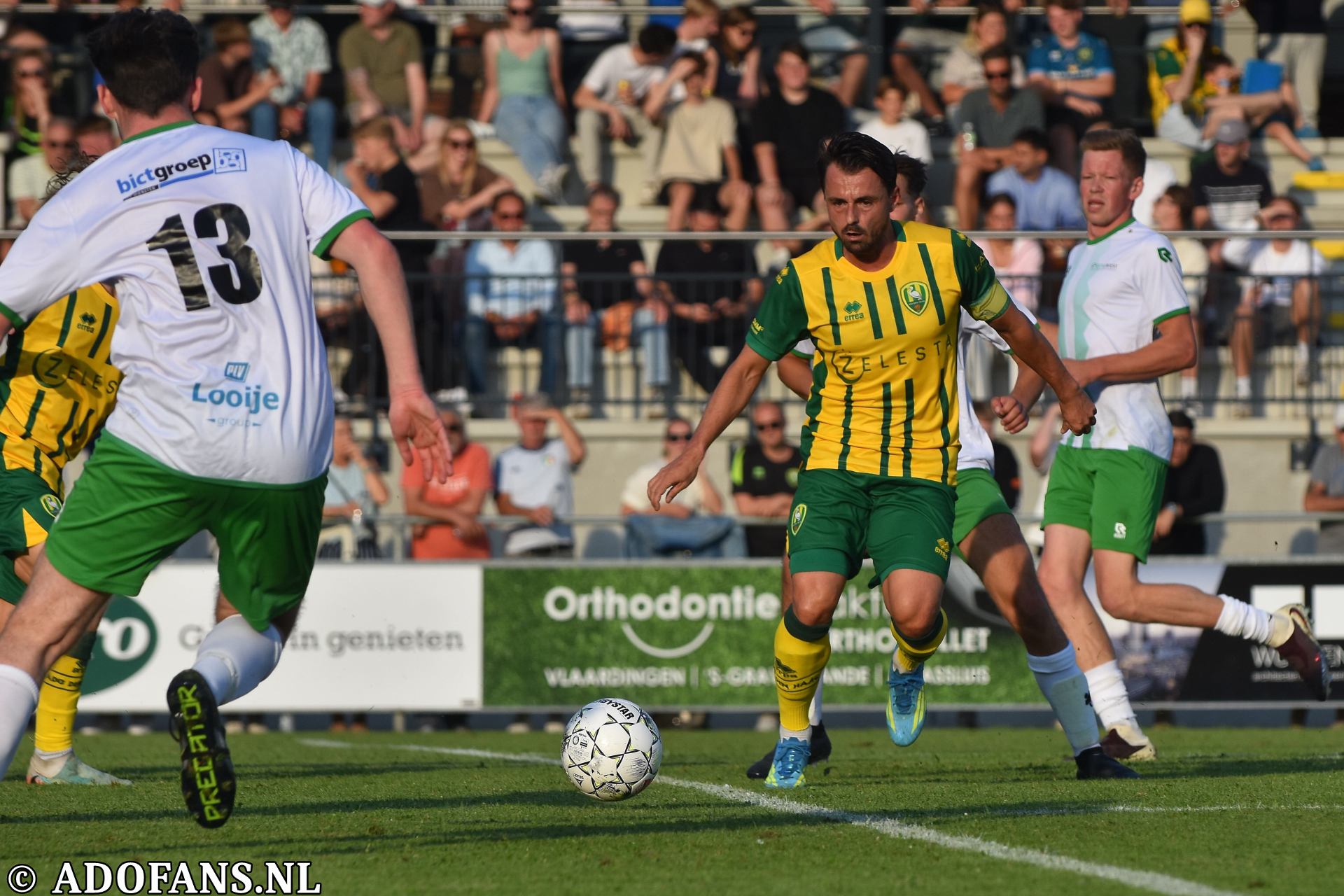oefenwedstrijd Westlands elftal ADO Den Haag