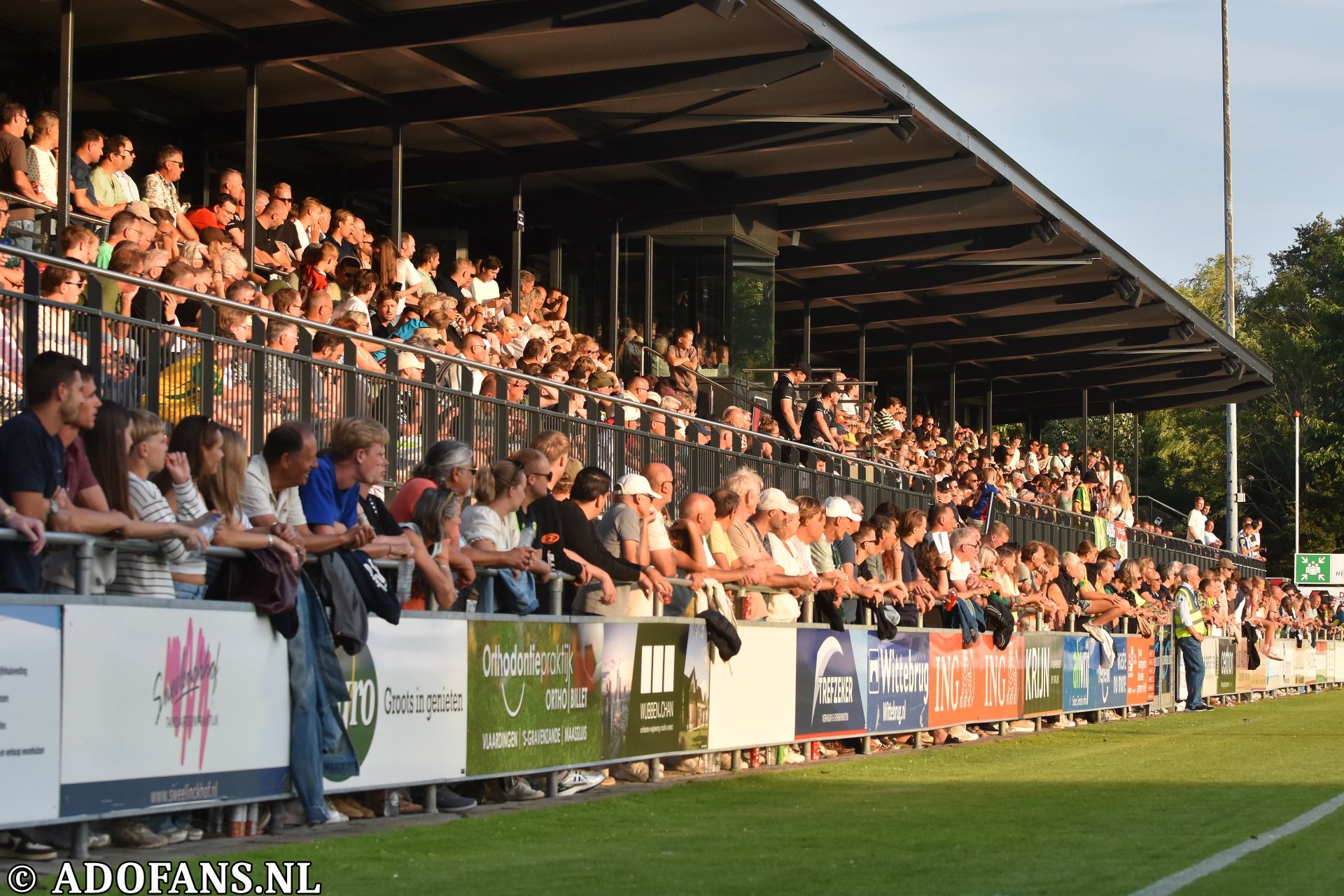 oefenwedstrijd Westlands elftal ADO Den Haag