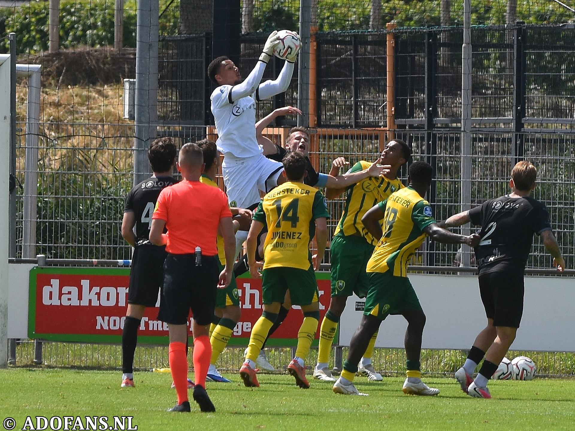 ADO Den Haag Lomel SK oefenwedstrijd