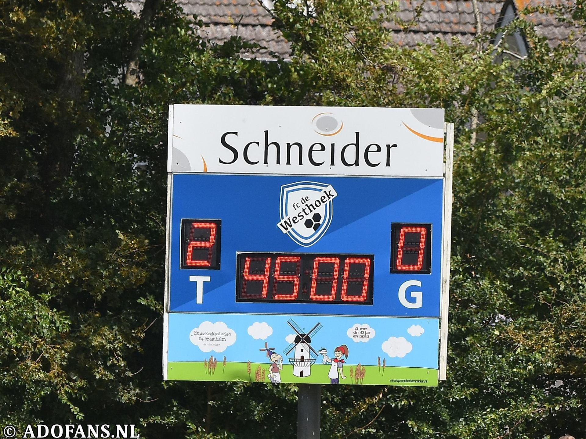 ADO Den Haag Lomel SK oefenwedstrijd
