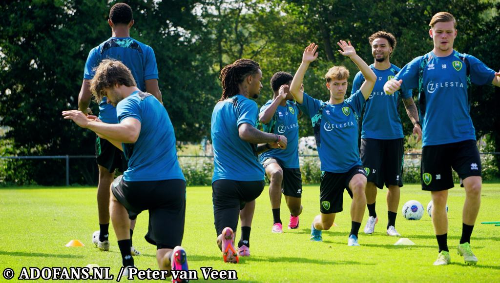 Laatste training ADO Den Haag in Bergh-Haamstede