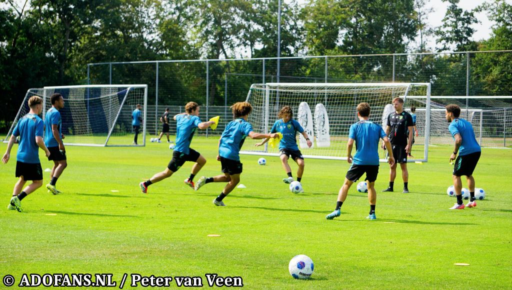 Laatste training ADO Den Haag in Bergh-Haamstede