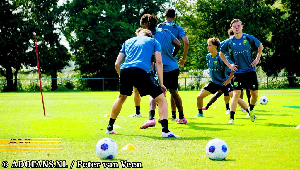 Laatste training ADO Den Haag in Bergh-Haamstede