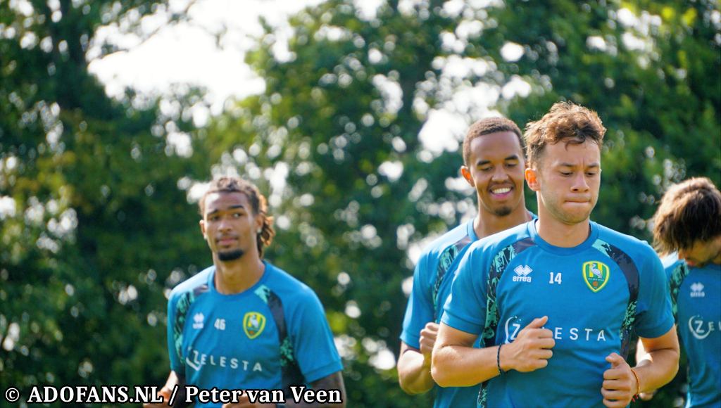 Laatste training ADO Den Haag in Bergh-Haamstede