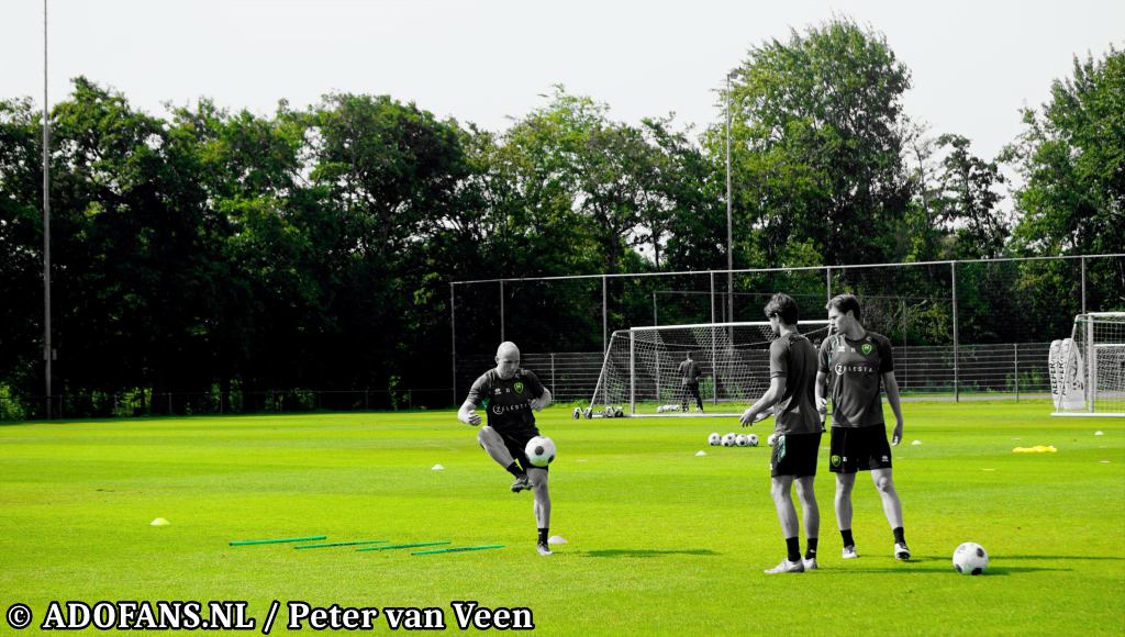 Laatste training ADO Den Haag in Bergh-Haamstede