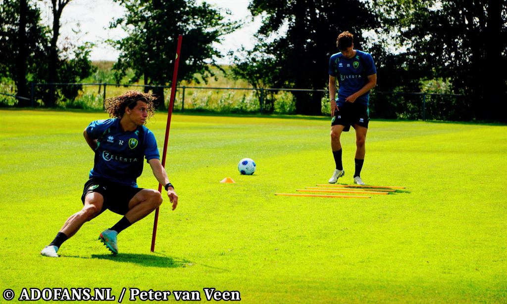 Laatste training ADO Den Haag in Bergh-Haamstede
