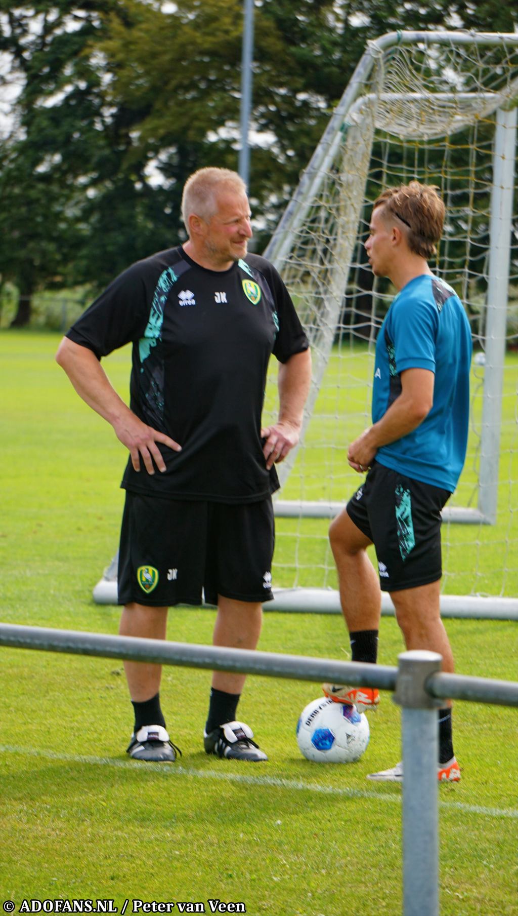 Laatste training ADO Den Haag in Bergh-Haamstede