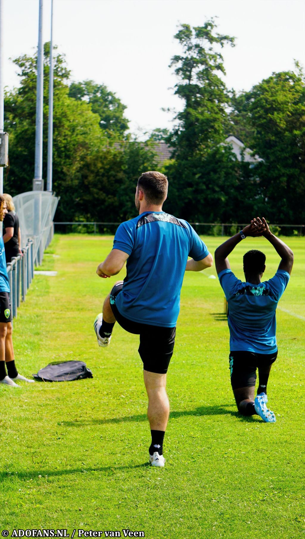 Laatste training ADO Den Haag in Bergh-Haamstede
