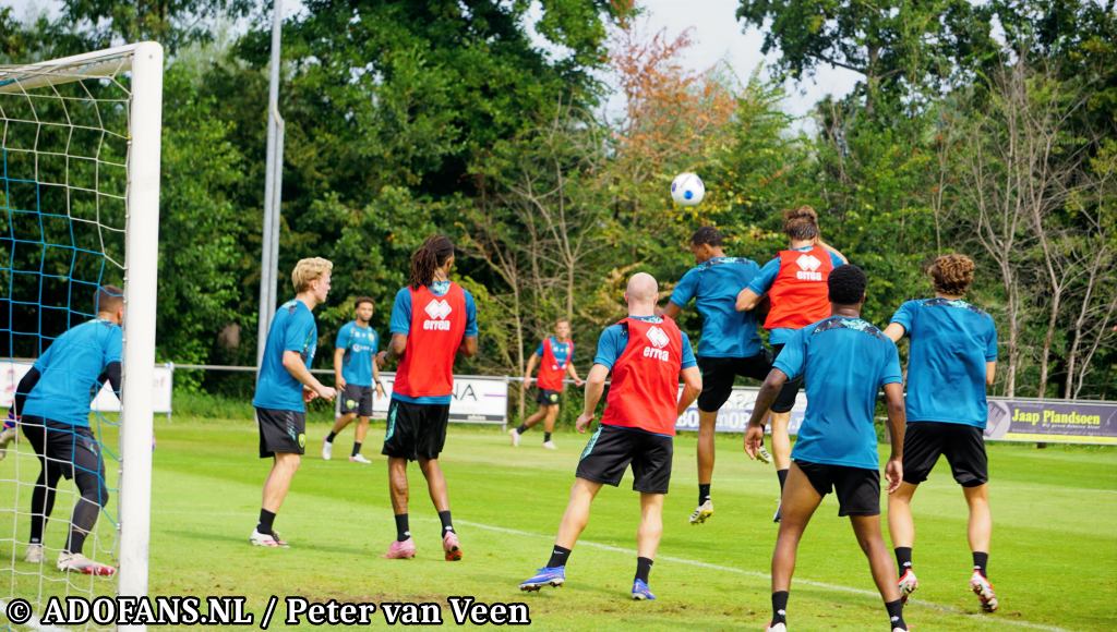 Laatste training ADO Den Haag in Bergh-Haamstede