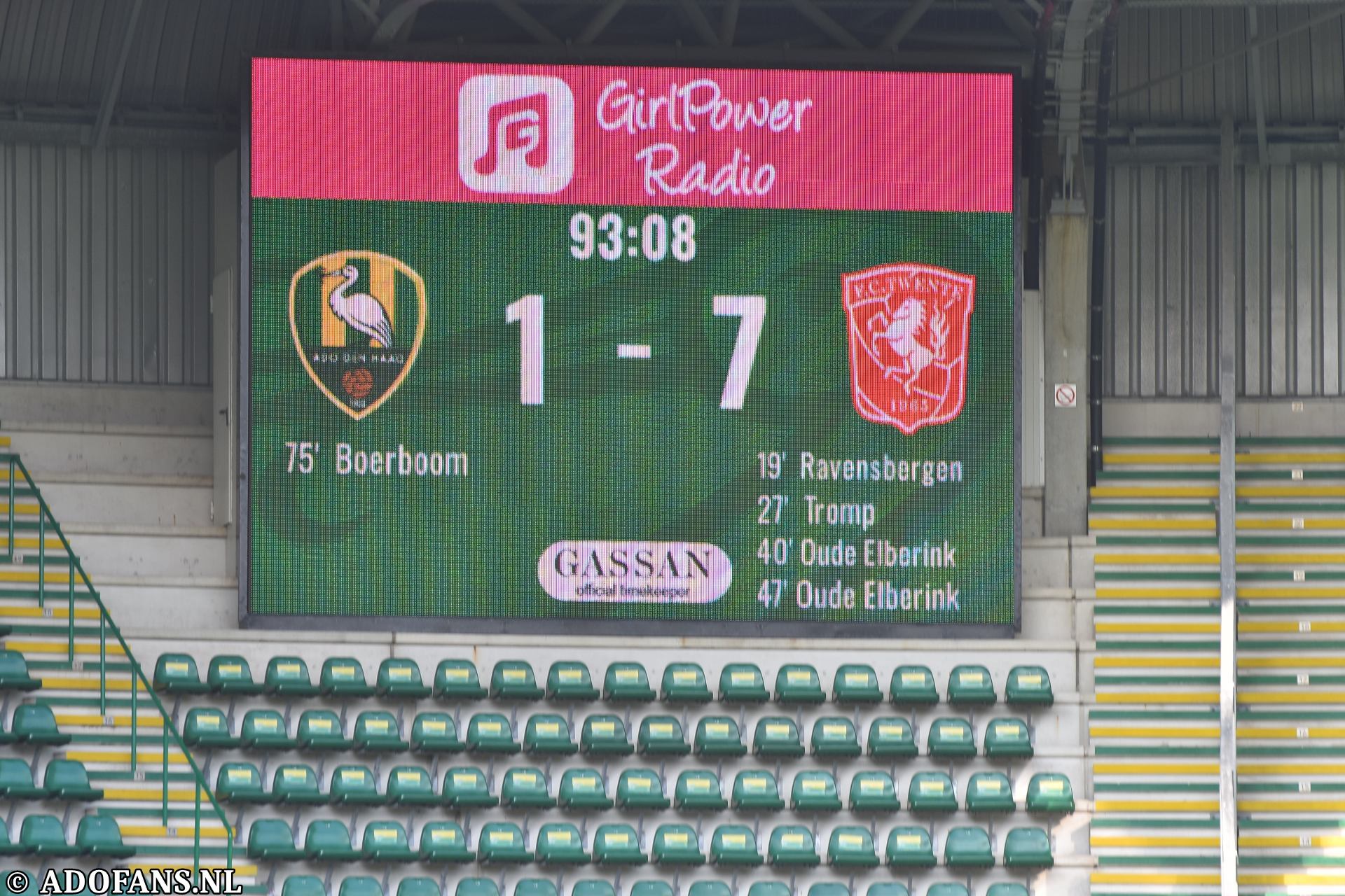 vrouwen eredivisi ADO Den Haag FC Twente