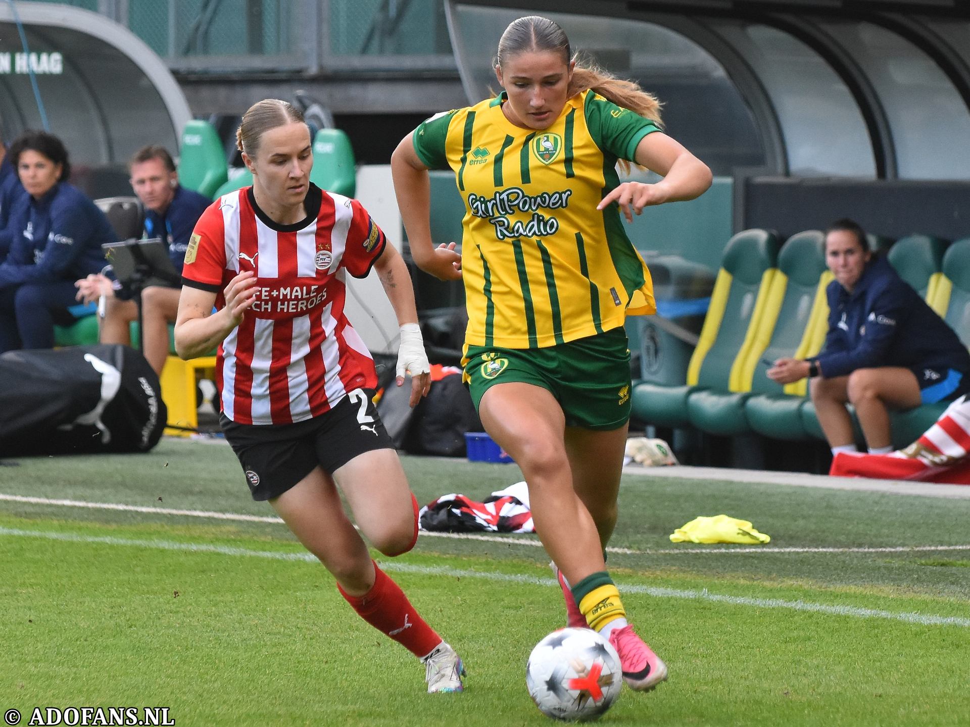 Vrouwen eredivisie ADO Den Haag PSV Eindhoven