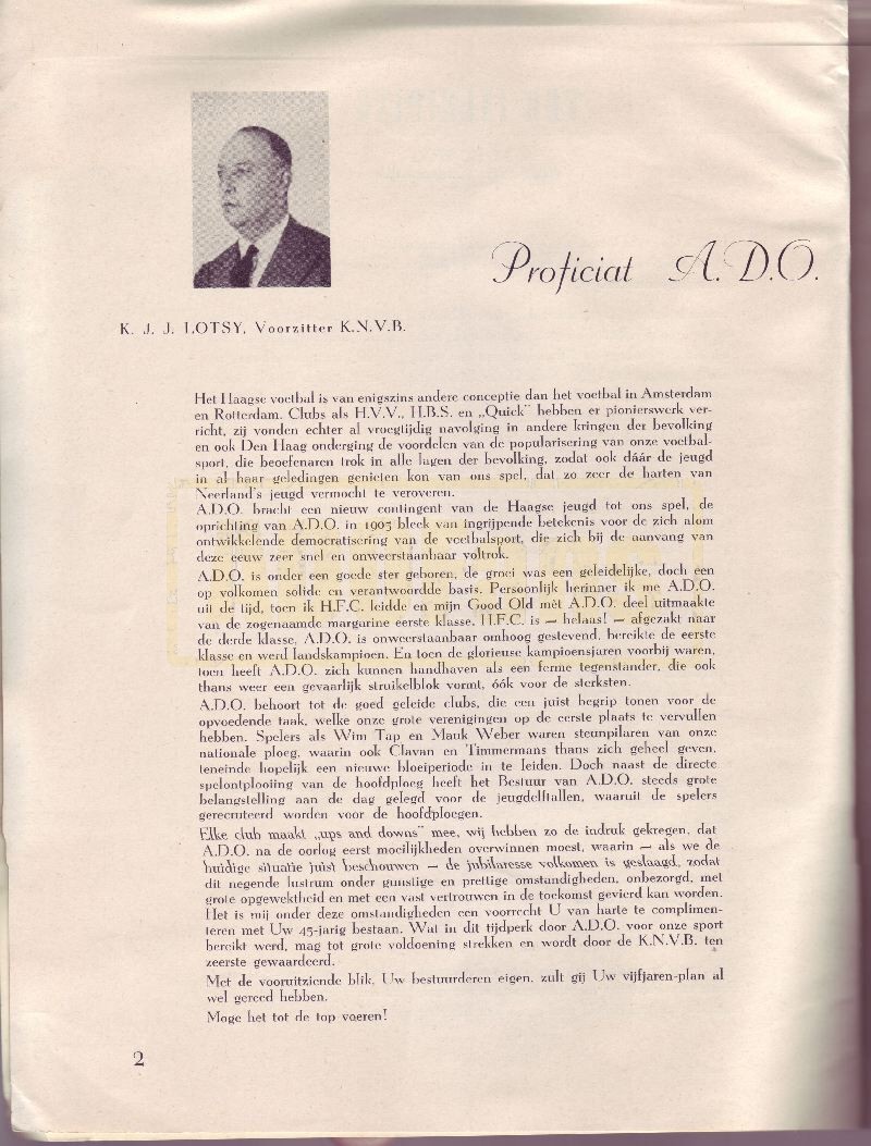 de A.D.O. Post nummer 2 uit 1950