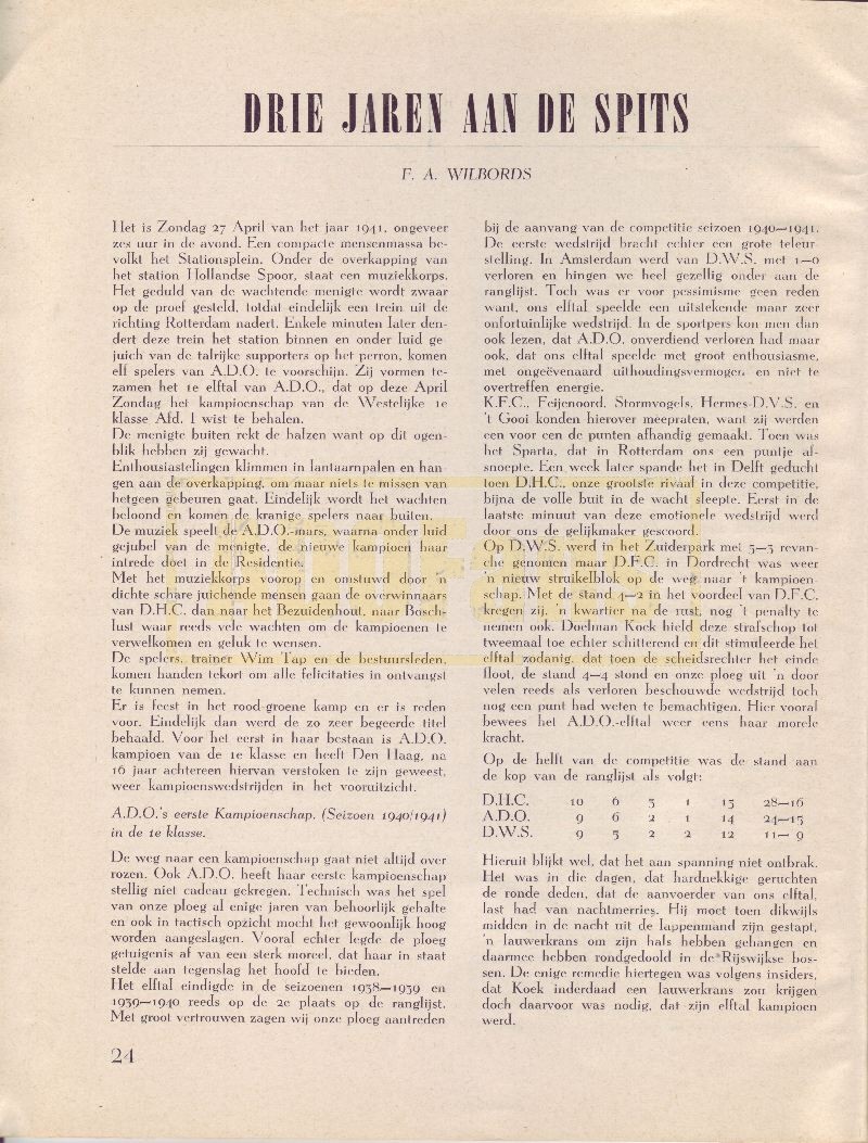 de A.D.O. Post nummer 2 uit 1950