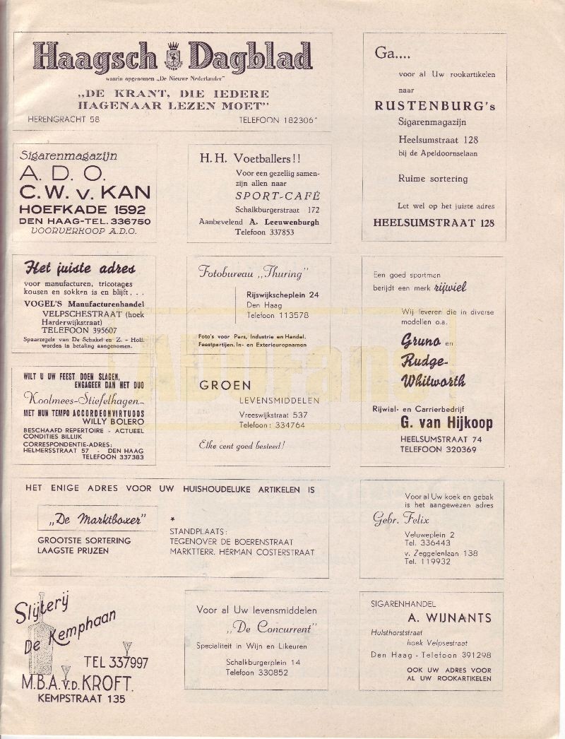 de A.D.O. Post nummer 2 uit 1950