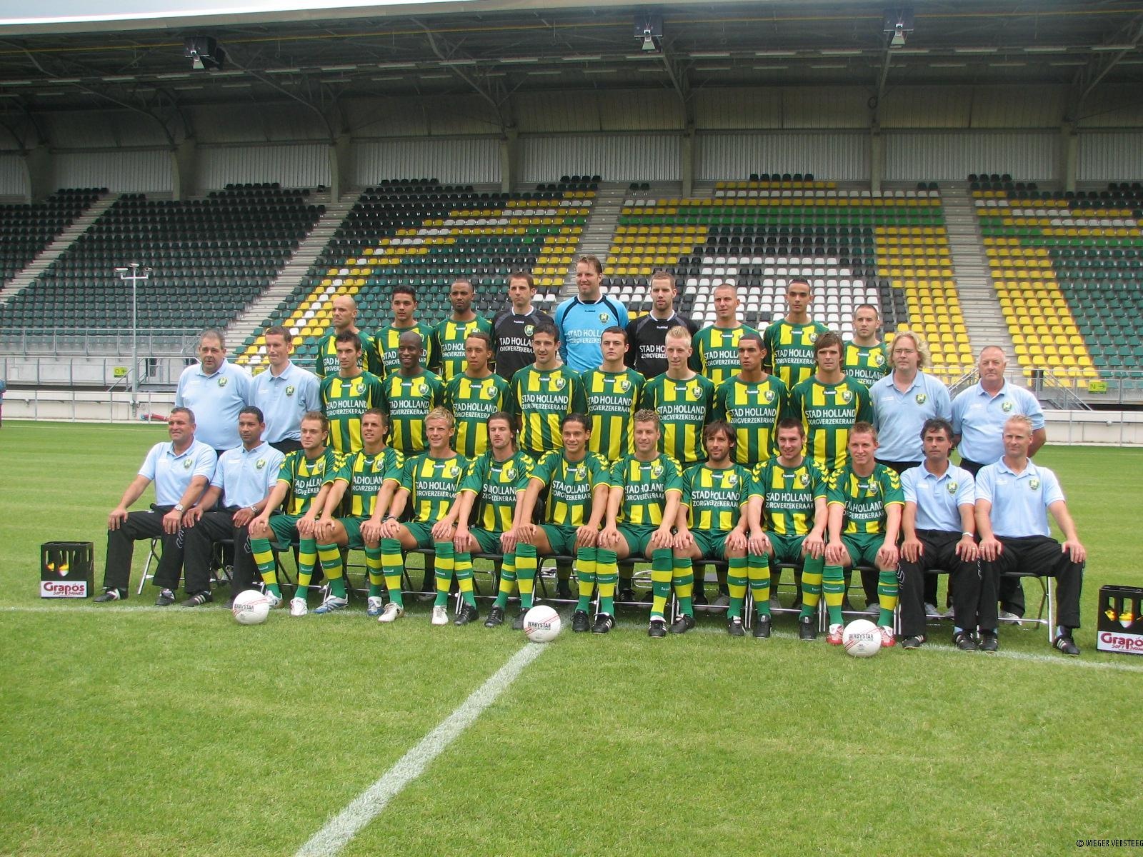 Elftalfoto seizoen 2007-2008