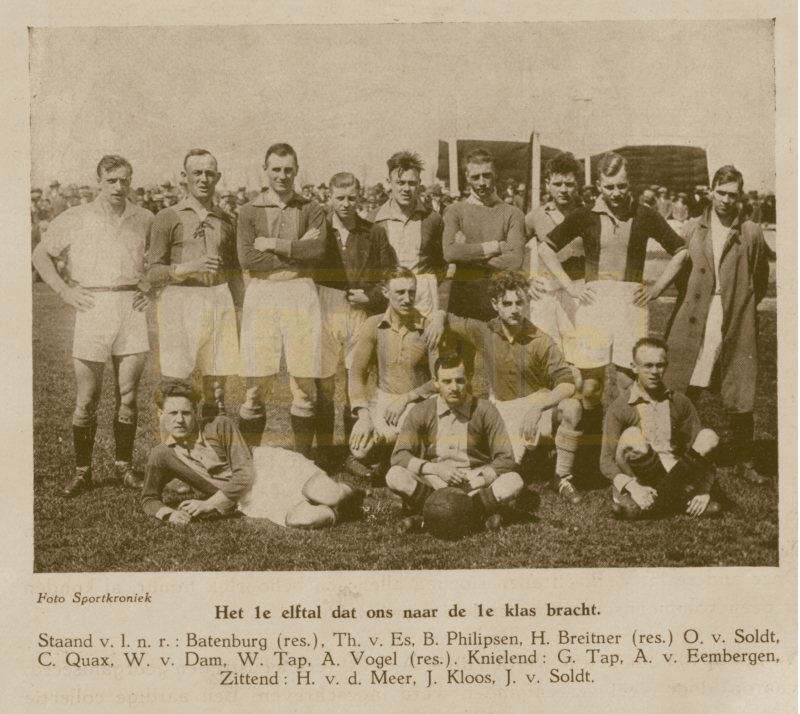 Elftalfoto ADO 1925-1926