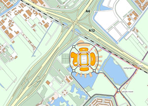 Eerste schetsen Nieuwe stadion ADO Den Haag