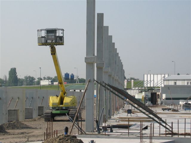 Start bouw hoofdtribune nieuweADO Den Haag Stadion