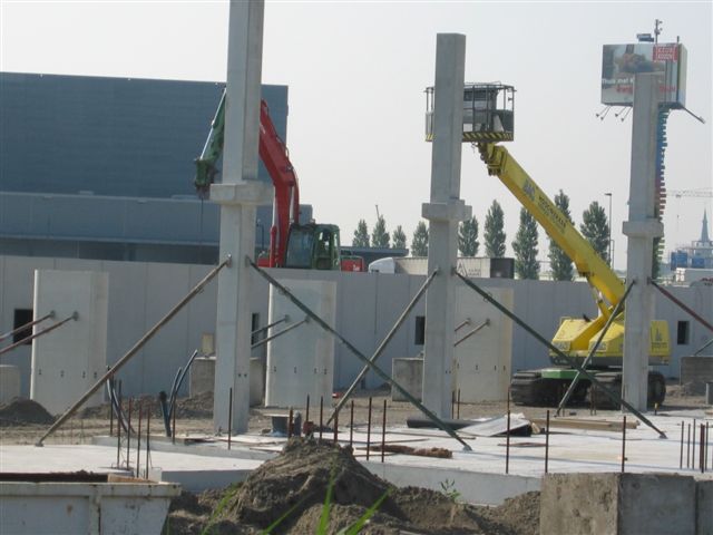 Start bouw hoofdtribune nieuweADO Den Haag Stadion